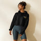 Crop Hoodie - Embroidered